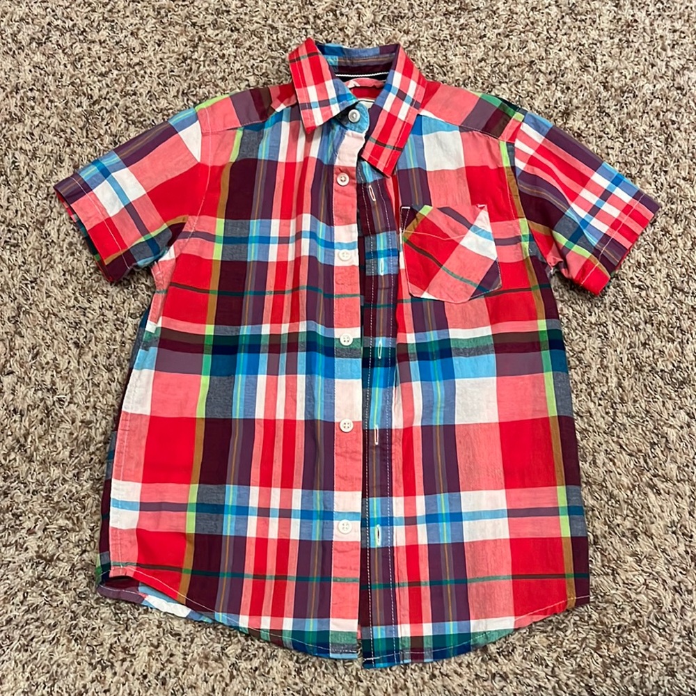 Boys button up shirt
